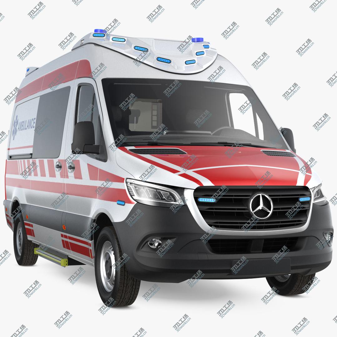 images/goods_img/20210313/3D Paramedic Mercedes Benz Sprinter Ambulance/1.jpg